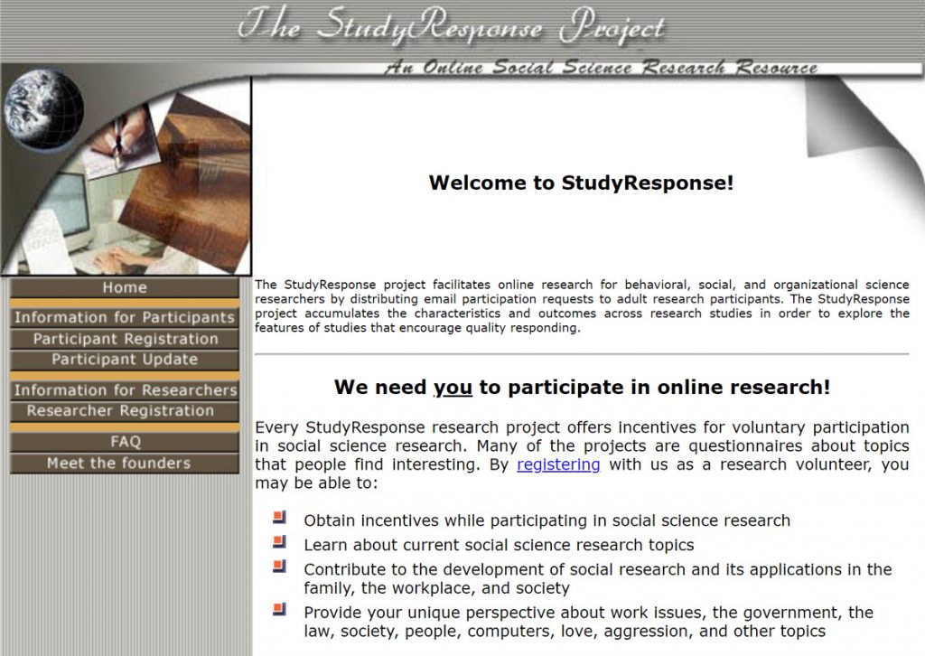 Study Response Online Paid Surveys Review